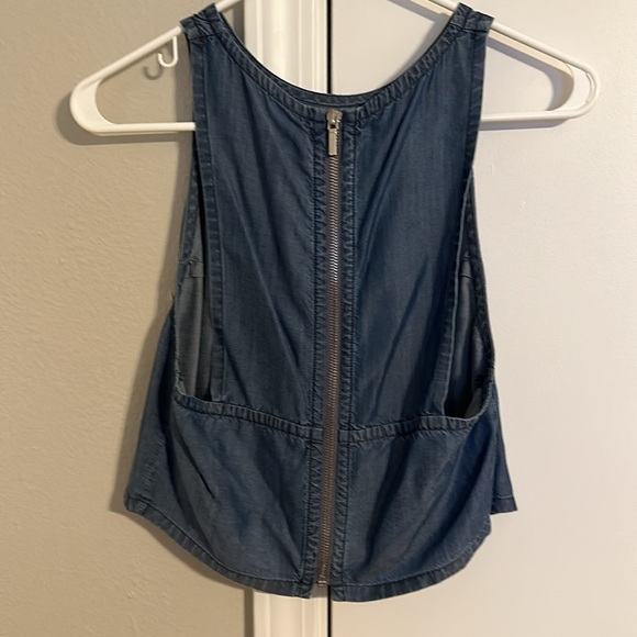 bebe zip back tank - Picture 2 of 4
